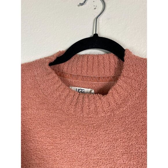 UGG Womens Cozy Teddy Sweater Size XL Cozy Warm Orange Fall Winter Pumpkin - Picture 9 of 13